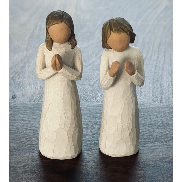 Willow Tree Figurines, "Sisters by Heart" Sculpture by Susan Lordi - Picture 1 of 4